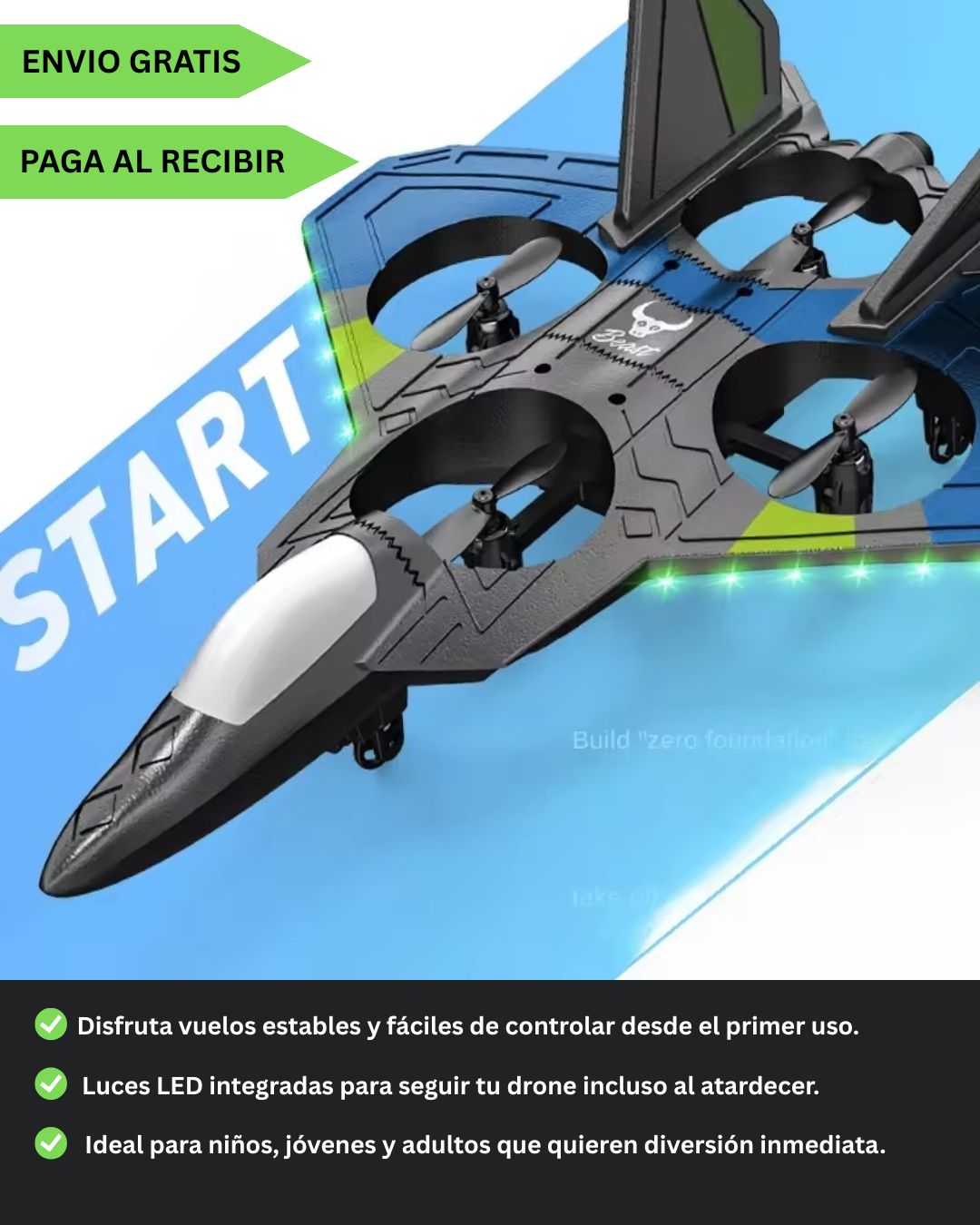 Drone Aereo Tipo Avion